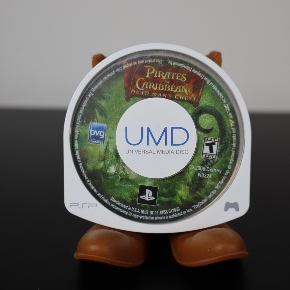Pirates of the Caribbean: Dead Man's Chest‎ (Sony PSP, 2006) Tested Disc Only